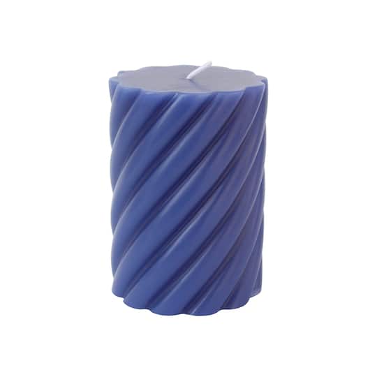 Michaels, 3" x 4" Twisted Scented Pillar Candle by Ashland® – Category: Wax Candles